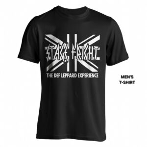 Stage Fright – The Def Leppard Experience Tribute- Men's Cotton T-shirt